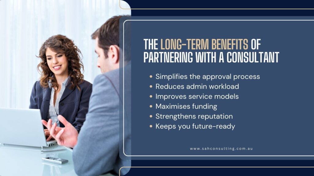 how do aged care providers become accredited​: the long term benefits