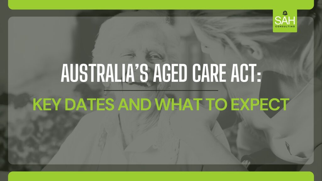 when will the new aged care act commence​