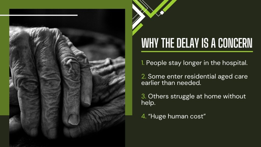 support at home aged care reform why the delay is a concern