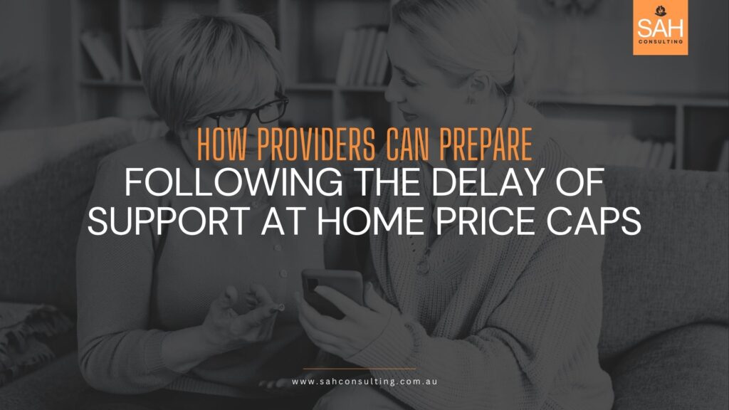 Delayed Price Caps and the Support at Home Price Guide